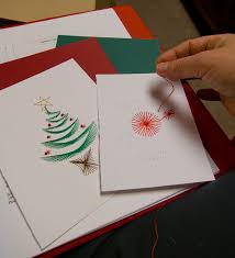 If you don't have any leftover from your last painting project, just head to the hardware store—they're free! 50 Beautiful Diy Homemade Christmas Card Ideas For 2013