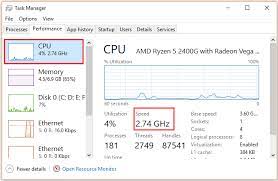 How To Check Cpu Speed In Windows 10 [Top 5 Methods]