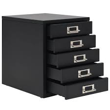 67h x 36w x 19 1/4d. Filing Cabinet Metal File Storage 5 Drawer Home Office A4 Documents Organiser Ebay