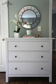 Going bold with a guest bedroom's color scheme. Ikea Hemnes Dresser Guest Bedroom Update Paperblog