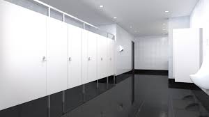 Commercial bathroom partitions come in stainless steel, plastic laminates, steel with a baked enamel or powder coat paint finish, and phenolic core laminate. Bathroom Stalls Partitions Toilet Partitions Scranton Products