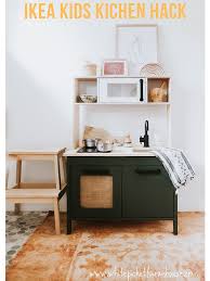 ikea kids kitchen hack [ duktig play