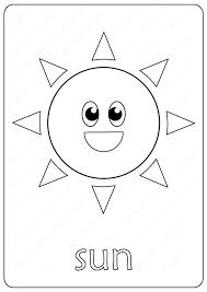 Printable Sun Coloring Page Book Pdf In 2020 Sun Coloring Pages Coloring Pages Coloring Books