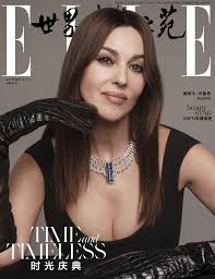 Monica Bellucci covers Elle China December 2024 by Juankr
