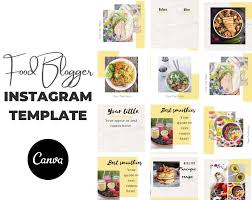 Maybe you would like to learn more about one of these? Canva Food Blogger Instagram Template Atelier Lemontrend