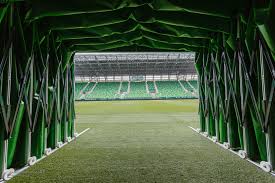 The new stadium, várkerti stadion, was opened on 11 august 2018. Groupama Arena Daniel Horvath Photography
