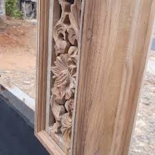Loster Kayu Jati Ukir 2 Sisi Shopee Indonesia