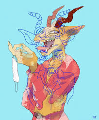 Melon Beastars Gif Melon Beastars Laugh Discover Share Gifs Anime Furry Furry Drawing Furry Art