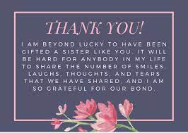 These brother and sister quote collection will help you appreciate your siblings. 50 Heartfelt Thank You Sister Messages And Quotes Futureofworking Com