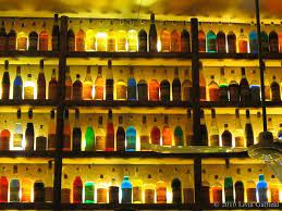 Led lighted shelves | back bar shelving for home bars & restaurants. Backlit Bar Light In The Dark Wine Storage New Furniture
