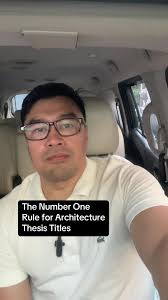 Thesis Title Ideas for Architecture Students