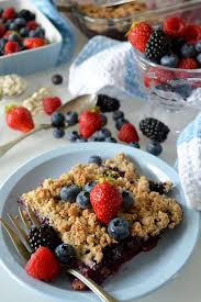 Croustade Aux Petits Fruits Et Flocons De Sarrasin Vegan Sans Gluten Le Sarrasin Vegetalien Desserts Food Breakfast