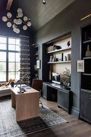Moody Home Office Design In 2020 Home Office Design Office Interior Design Office Interiors