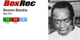 BoxRec: Boston Blackie