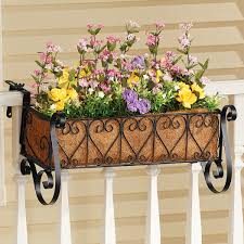 There are 188 deck railing planter for sale on etsy, and they cost 59,86 $ on average. Over The Rail Planter Hooks Off 62