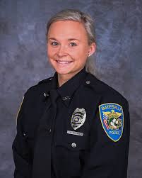 The Batesville Police Department has a new addition to our team. Haylie  Brown of Sunman, Indiana was sworn in as a full-time police officer for the  department