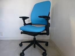 The particular model we received had the following configuration: Blue Steelcase Leap V2 Office Furniture Cideator Chairs Stools