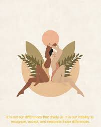 Classic Katsara Illustration On Instagram It Is Not Our Differences That Divide Us It Is Our Inability To Recogni Cute Art Wall Art Prints Art Inspiration