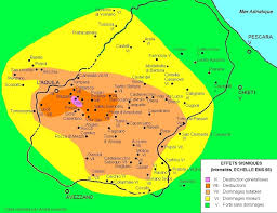 Cette zone est principalement composée de terres de faible altitude. L Aquila Seisme D Avril 2009 Azurseisme