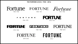 New Logo And Cover For Fortune Done In House Advertising Logo Typography Branding Logo Redesign