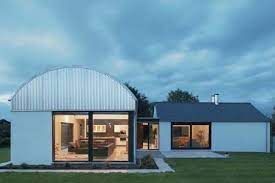 Barrel Roof House Ideas Interior Architectural Advertising Photographer With A Library House Roof Roof Architecture Barn House