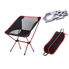 Ezyoutdoor Outdoor Ultralight Portable Folding Chairs With Carry Bag Heavy Duty Camping Folding Chair Red To View Bag Heavy Folding Chair Camping Furniture