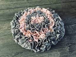 This Is Rose A Round Snuffle Mat In Two Tones To Add Some Elegance To Your Dogs Space It Is Handmade By Myself Handmade Dog Toys Diy Dog Stuff Dog Enrichment