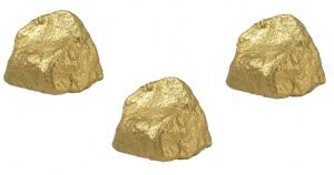 To identify gold inside of a piece of quartz, hold a magnet against the rock. The Parable Of The 3 Gold Rocks Paul Castain