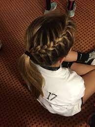 Prepare For Fireworks Thanks To Sultry Braids Twists And Knots These Sizzling Summer Styles Aren Sporty Hairstyles Sports Hairstyles Volleyball Hairstyles