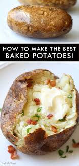 A good rule of thumb is about an hour at 350 degrees for a perfect baked potato. How To Make The Best Baked Potato Belly Full