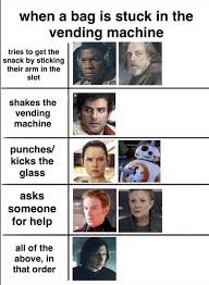 Star Wars Meme Funny Star Wars Memes Star Wars Jokes Star Wars Humor