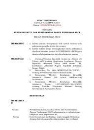 We did not find results for: Sk Kebijakan Mutu Dan Kesetan Pasien Puskesmas Abcd