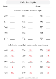 Kids understand that the digits of a two digit number represents amounts of tens and ones. Printable Primary Math Worksheet For Math Grades 1 To 6 Based On The Singapore Math Curriculum