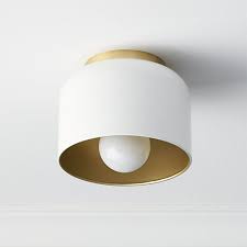 This is a measurement from the ceiling to the bottom of your lamp. Best Modern Flush Mount Ceiling Light Fixtures Apartment Therapy