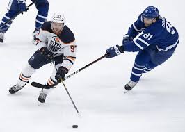 Toronto maple leafs centre auston matthews and goaltender frederik andersen will both return to the lineup on wednesday against the edmonton oilers. No Matthews No Problem Minus Their Star Centre Maple Leafs Down Oilers 4 2 Collingwoodtoday Ca