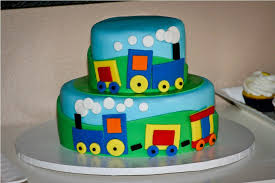 2nd Birthday Cake For Little Boy I Want To Make This For My Baby S 2nd Birthday I Love It Train Cake Train Birthday Cake 2nd Birthday Cake Boy