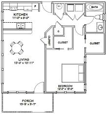 32x28 House 1 Bedroom 1 Bath 824 Sq Ft Pdf Floor Plan Etsy One Bedroom House Plans One Bedroom House Granny Pods Floor Plans