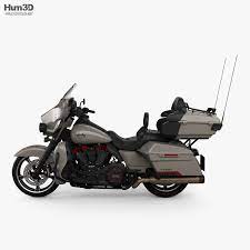 3d Model Of Harley Davidson Cvo Limited 2020 In 2021 Harley Davidson Cvo Harley Davidson 3d Model