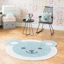 Egal ob flachteppich oder hochfloor, wir haben den richtigen teppich für sie. Minividual Kinderteppich Baer Rund Wallenfels
