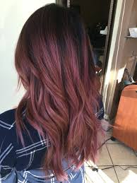 But this time, i didn't fail and turned out pretty nice :) instagram; Rosebraun Ombre Dunkel Lila Haarfarbe Brunetten Frisurentrends Ideen Rosebrown Haircolor Fall Hair Color For Brunettes Rose Hair Color Hair Styles
