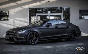 Mercedes Benz Cls550 Matte Black Benz Mercedes Mercedes Car