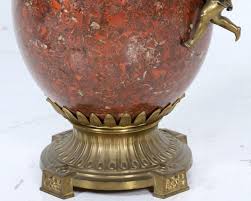 31.5h x 6w base, 16.25w. Sold Price Antique Marble Lamp Base Decorated With Copper Angels H 70 Cm December 1 0118 2 00 Pm Cet