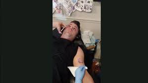 Simple and easy to use. 680 News Reporter Gets Raptors Tattoo While Reporting Live On Air