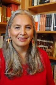 It is our pleasure to introduce Denise Lajimodiere, author of "Stringing  Rosaries: Stories from Northern Plains Indian Boarding School Survivors."  Dr. Lajimodiere's incredible manuscript, "Stringing Rosaries: Stories from  Northern Plains Indian Boarding