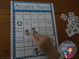 Ancient Rome Bingo Works With Distance Learning Rome Ancient Rome Social Studies Lesson Plans