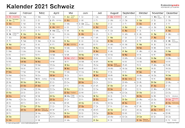 Dengan berganti tahun, tentunya kalender juga berganti, iya kan? Kalender 2021 Schweiz Zum Ausdrucken Als Pdf