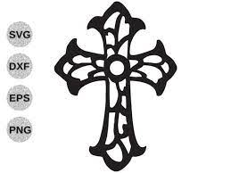 Cross Svg Fancy Cross Svg Cross Filagree Svg Cross Fretwork Etsy In 2021 Cross Svg Cross Clipart Cross Silhouette