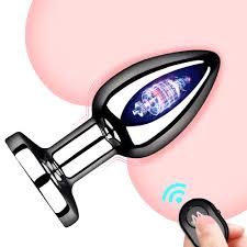 Intimate™ 10 Speeds Anal Plug Vibrator For Men Gay Wireless Remote ...