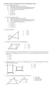 By ahmad ghani posted on december 21, 2020. Pdf Kumpulan Soal Matematika Kelas Ix Semester Ganjil Desty Safar Academia Edu