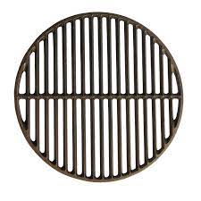 Bring your patio warmth and ambiance that your family and friends are sure to flock to with our round fire pit! Dracarys 15 Cast Iron Grate Grids Sear Grate Fire Pit Round Cooking Grate Big Green Egg